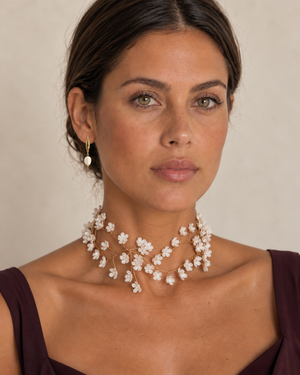 Choker Halo Blanco