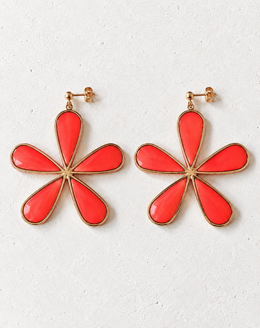 Pendientes Ilima Coral