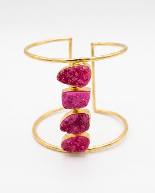 Brazalete Paola Fucsia